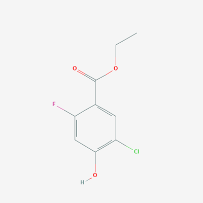 Picture of ethyl 5-chloro-2-fluoro-4-hydroxybenzoate