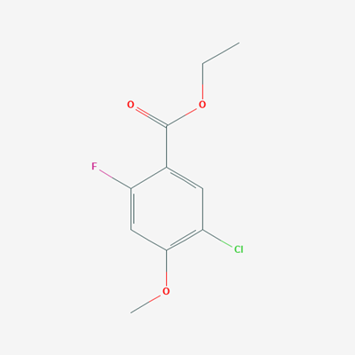 Picture of ethyl 5-chloro-2-fluoro-4-methoxybenzoate