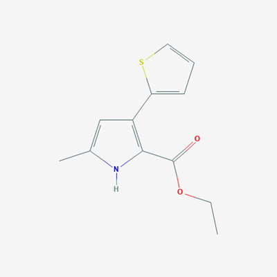 Picture of Ethyl 5-methyl-3-(thiophen-2-yl)-1H-pyrrole-2-carboxylate