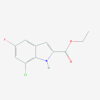 Picture of Ethyl 7-chloro-5-fluoro-1H-indole-2-carboxylate