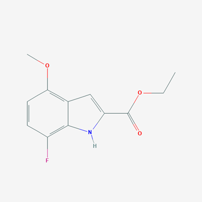 Picture of Ethyl 7-fluoro-4-methoxy-1H-indole-2-carboxylate