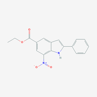 Picture of Ethyl 7-nitro-2-phenyl-1H-indole-5-carboxylate