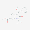 Picture of Methyl (3E)-1-acetyl-3-[methoxy(phenyl)methylidene]-2-oxo-2,3-dihydro-1H-indole-6-carboxylate
