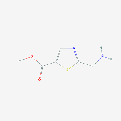 Picture of methyl 2-(aminomethyl)-1,3-thiazole-5-carboxylate