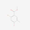 Picture of methyl 2-bromo-5-fluoro-4-methylbenzoate