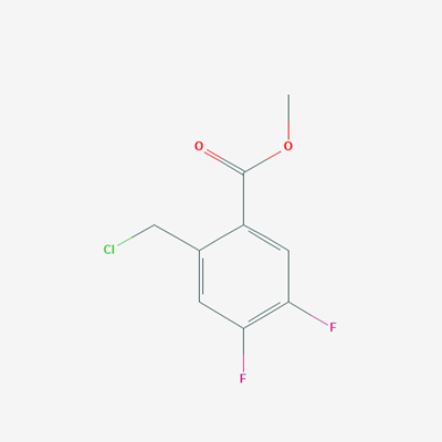 Picture of methyl 2-chloromethyl-4,5-difluorobenzoate