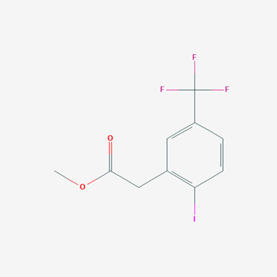Picture of methyl 2-iodo-5-(trifluoromethyl)phenylacetate