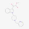 Picture of Methyl 2-oxo-2-(1-{1-[(pyridin-2-yl)methyl]piperidin-4-yl}-1H-indol-3-yl)acetate