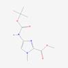 Picture of Methyl 4-((tert-butoxycarbonyl)amino)-1-methyl-1H-imidazole-2-carboxylate