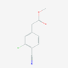 Picture of methyl 4-cyano-3-chlorophenylacetate