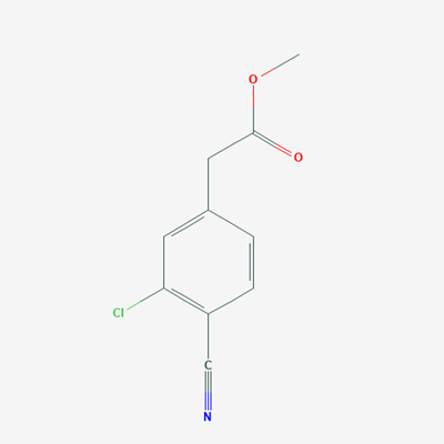 Picture of methyl 4-cyano-3-chlorophenylacetate