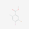 Picture of methyl 5-bromo-4-fluoro-2-methylbenzoate