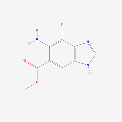Picture of Methyl 6-amino-7-fluoro-1H-benzo[d]imidazole-5-carboxylate