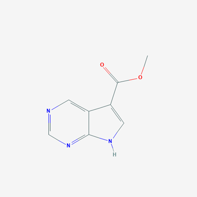 Picture of Methyl 7H-pyrrolo[2,3-d]pyrimidine-5-carboxylate