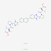 Picture of Methyl N-[(1S)-1-[[(2S)-2-[5-[6-[2-[(2S)-1-[(2S)-2-[(methoxycarbonyl)amino]-3-methyl-1-oxobutyl]-2-pyrrolidinyl]-1H-benzimidazol-6-yl]-2-naphthalenyl]-1H-imidazol-2-yl]-1-pyrrolidinyl]carbonyl]-2-methylpropyl]carbamate dihydrochloride