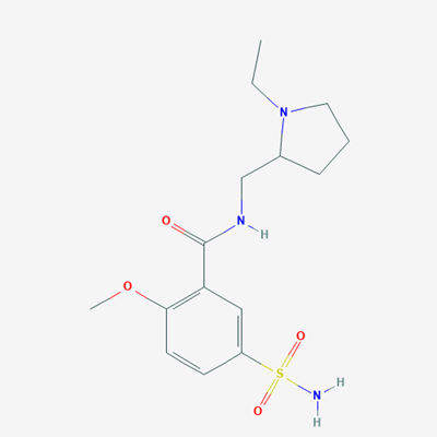 Picture of N-((1-Ethylpyrrolidin-2-yl)methyl)-2-methoxy-5-sulfamoylbenzamide