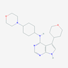 Picture of N-(trans-4-Morpholinocyclohexyl)-5-(tetrahydro-2H-pyran-4-yl)-7H-pyrrolo[2,3-d]pyrimidin-4-amine