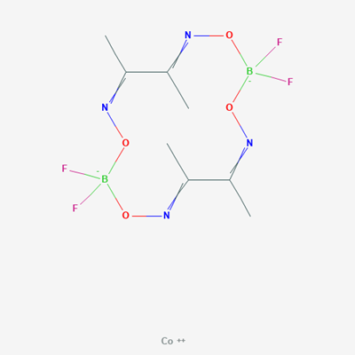 Picture of N,N',N",N"'-(Tetrafluorodiborato)bis[μ-(2,3-butanedionedioximato)]cobalt(II)