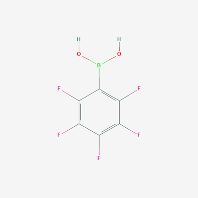 Picture of Pentafluorophenylboronic acid