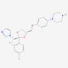 Picture of rel-1-(4-(((2R,4S)-2-((1H-Imidazol-1-yl)methyl)-2-(2,4-dichlorophenyl)-1,3-dioxolan-4-yl)methoxy)phenyl)piperazine