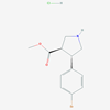 Picture of rel-methyl (3R,4S)-4-(4-bromophenyl)pyrrolidine-3-carboxylate hydrochloride