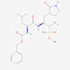 Picture of Sodium (2S)-2-((S)-2-(((benzyloxy)carbonyl)amino)-4-methylpentanamido)-1-hydroxy-3-(2-oxopyrrolidin-3-yl)propane-1-sulfonate