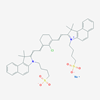 Picture of Sodium 4-(2-(2-(2-chloro-3-(2-(1,1-dimethyl-3-(4-sulfonatobutyl)-1H-benzo[e]indol-2(3H)-ylidene)ethylidene)cyclohex-1-en-1-yl)vinyl)-1,1-dimethyl-1H-benzo[e]indol-3-ium-3-yl)butane-1-sulfonate