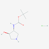 Picture of tert-Butyl ((3R,4R)-4-hydroxypyrrolidin-3-yl)carbamate hydrochloride