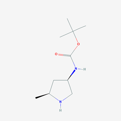 Picture of tert-Butyl ((3R,5S)-5-methylpyrrolidin-3-yl)carbamate