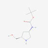Picture of tert-Butyl ((3S,5S)-5-(hydroxymethyl)pyrrolidin-3-yl)carbamate