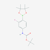 Picture of tert-Butyl (3-fluoro-4-(4,4,5,5-tetramethyl-1,3,2-dioxaborolan-2-yl)phenyl)carbamate