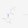 Picture of tert-Butyl (3R,4S)-4-methylpyrrolidin-3-ylcarbamate hydrochloride
