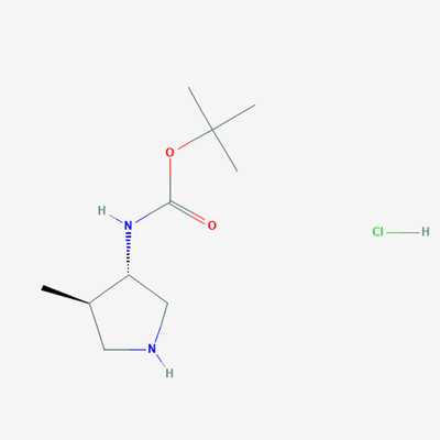 Picture of tert-Butyl (3S,4R)-4-methylpyrrolidin-3-ylcarbamate hydrochloride