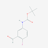 Picture of tert-Butyl (4-fluoro-3-formylphenyl)carbamate