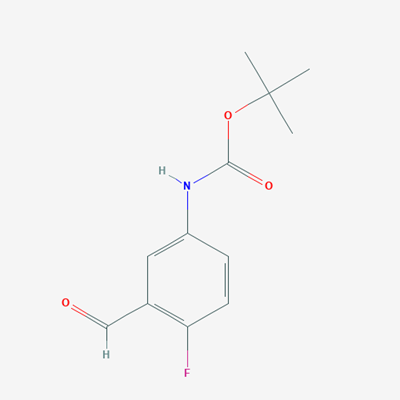 Picture of tert-Butyl (4-fluoro-3-formylphenyl)carbamate