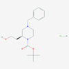 Picture of tert-Butyl (S)-4-benzyl-2-(2-hydroxyethyl)piperazine-1-carboxylate hydrochloride