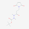 Picture of tert-Butyl 2-(3-(2,5-dioxo-2,5-dihydro-1H-pyrrol-1-yl)propanoyl)hydrazinecarboxylate