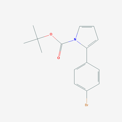 Picture of tert-Butyl 2-(4-bromophenyl)-1H-pyrrole-1-carboxylate