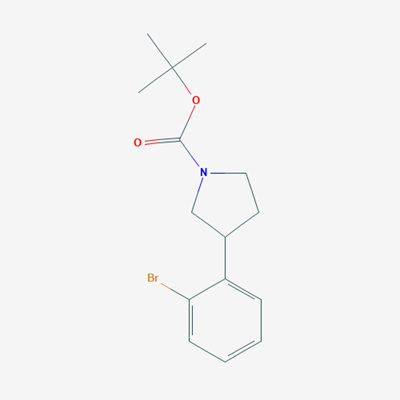 Picture of tert-Butyl 3-(2-bromophenyl)pyrrolidine-1-carboxylate