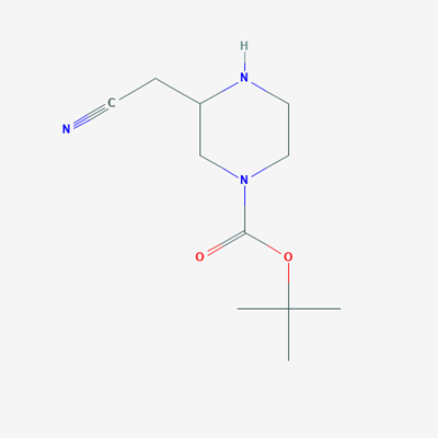Picture of tert-Butyl 3-(cyanomethyl)piperazine-1-carboxylate