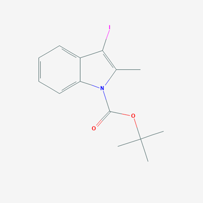 Picture of tert-Butyl 3-iodo-2-methyl-1H-indole-1-carboxylate