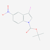 Picture of tert-Butyl 3-iodo-5-nitro-1H-indole-1-carboxylate