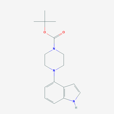 Picture of tert-Butyl 4-(1H-indol-4-yl)piperazine-1-carboxylate