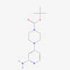 Picture of tert-Butyl 4-(2-aminopyridin-4-yl)piperazine-1-carboxylate