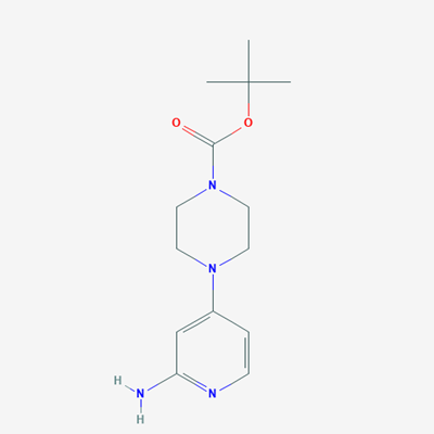 Picture of tert-Butyl 4-(2-aminopyridin-4-yl)piperazine-1-carboxylate