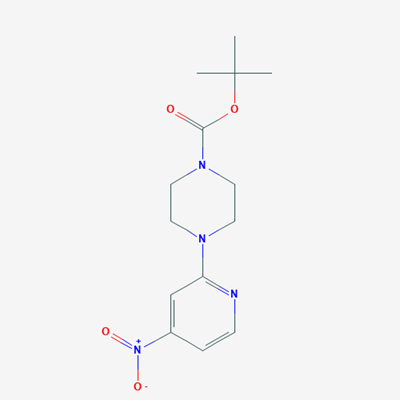Picture of tert-Butyl 4-(4-nitropyridin-2-yl)piperazine-1-carboxylate