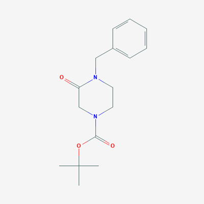 Picture of tert-Butyl 4-benzyl-3-oxopiperazine-1-carboxylate