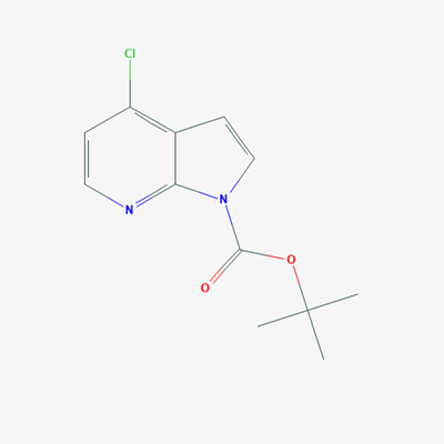 Picture of tert-Butyl 4-chloro-1H-pyrrolo[2,3-b]pyridine-1-carboxylate