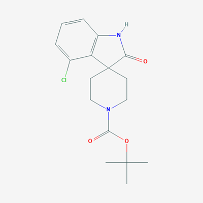 Picture of tert-Butyl 4-chloro-2-oxospiro[indoline-3,4'-piperidine]-1'-carboxylate