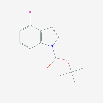 Picture of tert-Butyl 4-fluoro-1H-indole-1-carboxylate